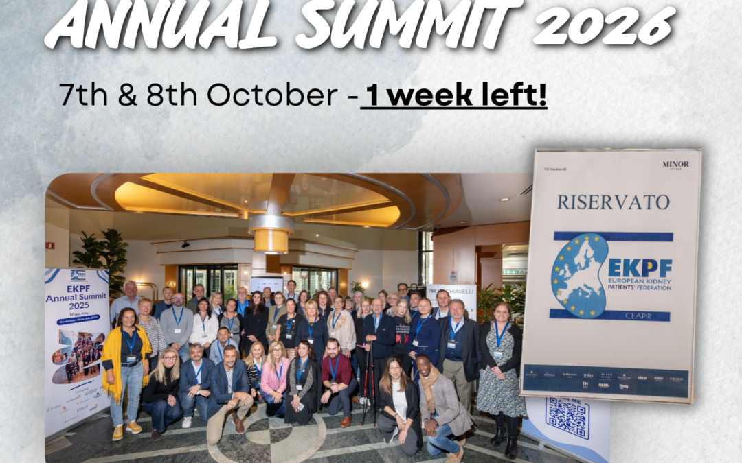 One Week to Go Until the EKPF Annual Summit in Krakow!